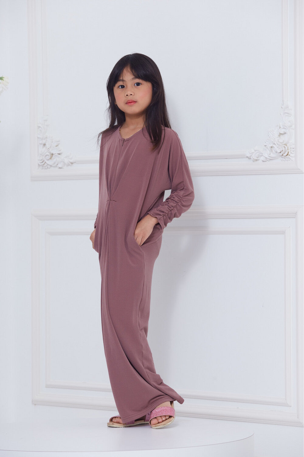 CAFTAN SLIM KIDS - LIGHT BROWN