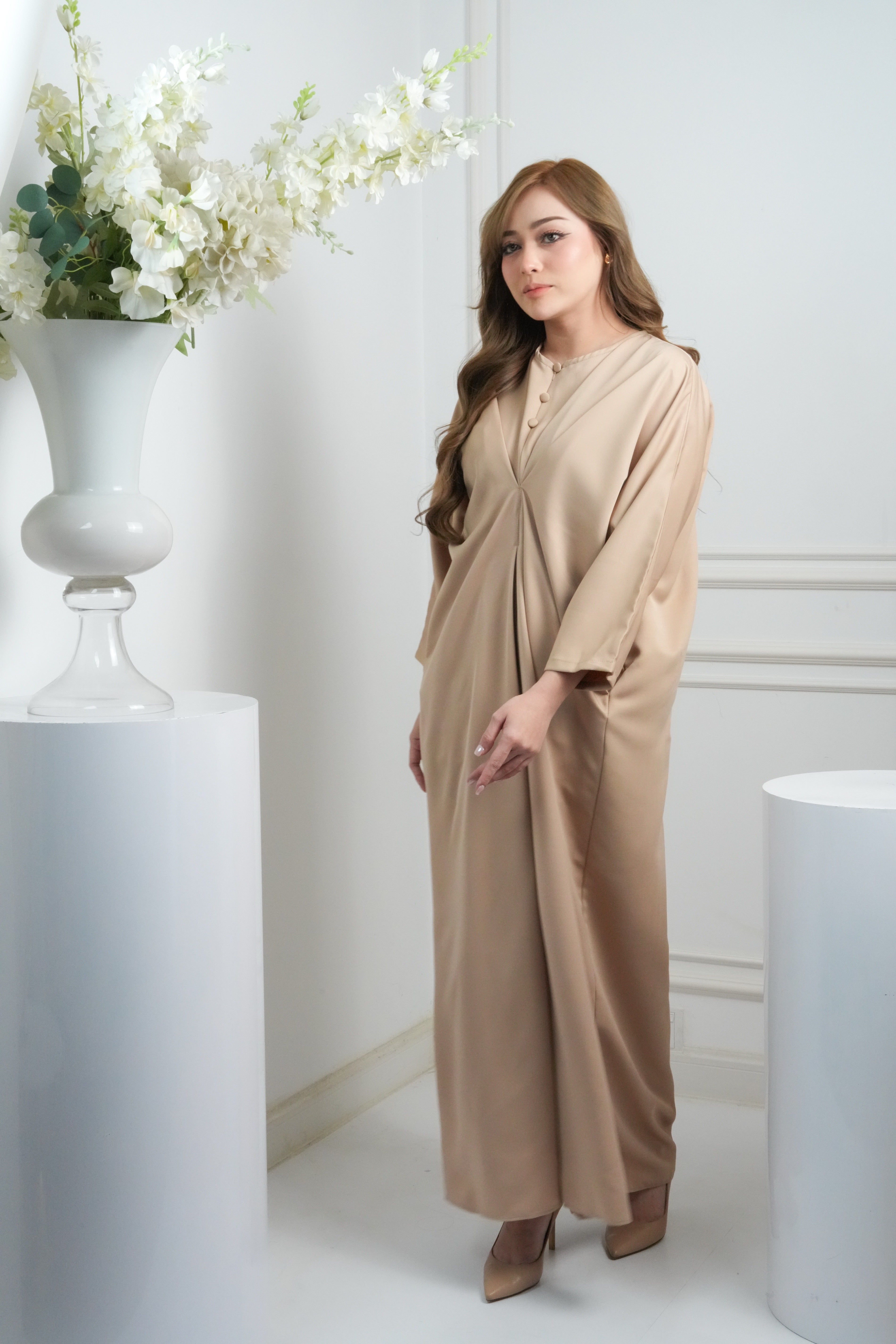 JASMINE CAFTAN - BEIGE
