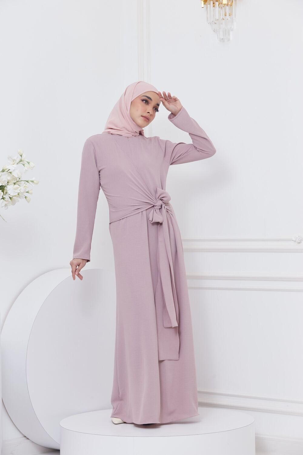 DRAPE DRESS