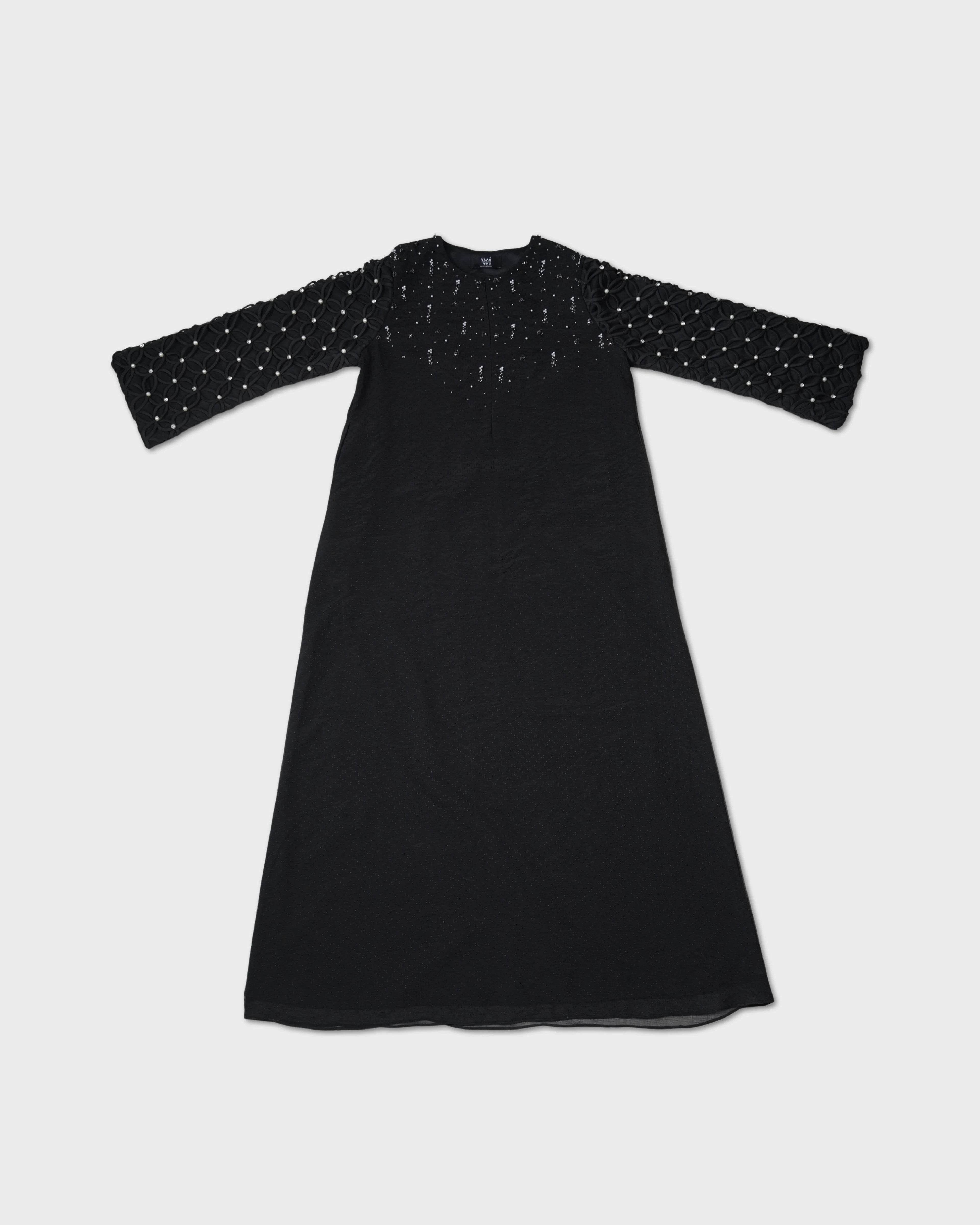 ARYAANA ABAYA - BLACK