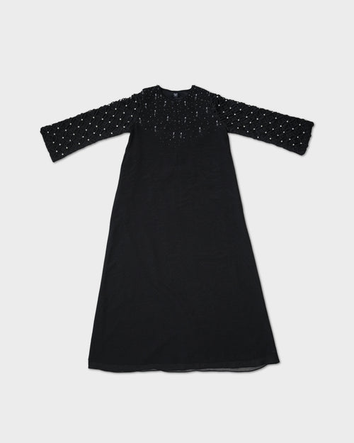 ARYAANA ABAYA - BLACK