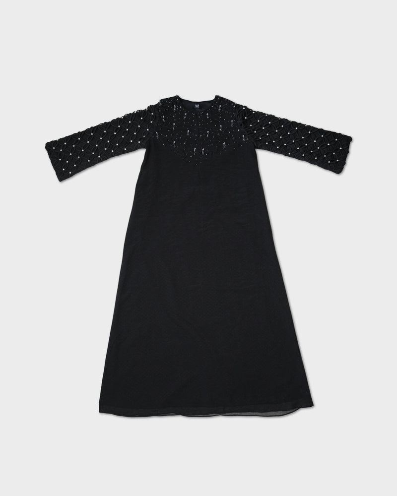 ARYAANA ABAYA - BLACK