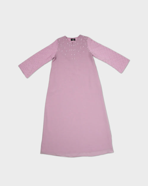 ARYAANA ABAYA - MAUVE PINK
