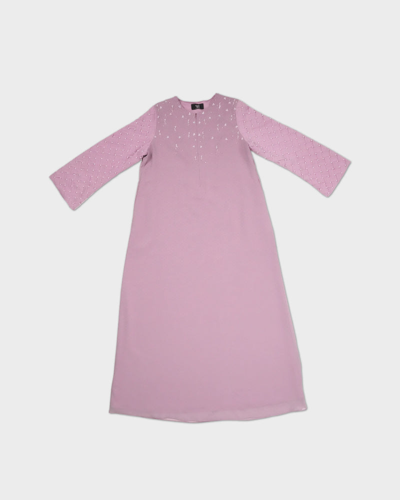 ARYAANA ABAYA - MAUVE PINK