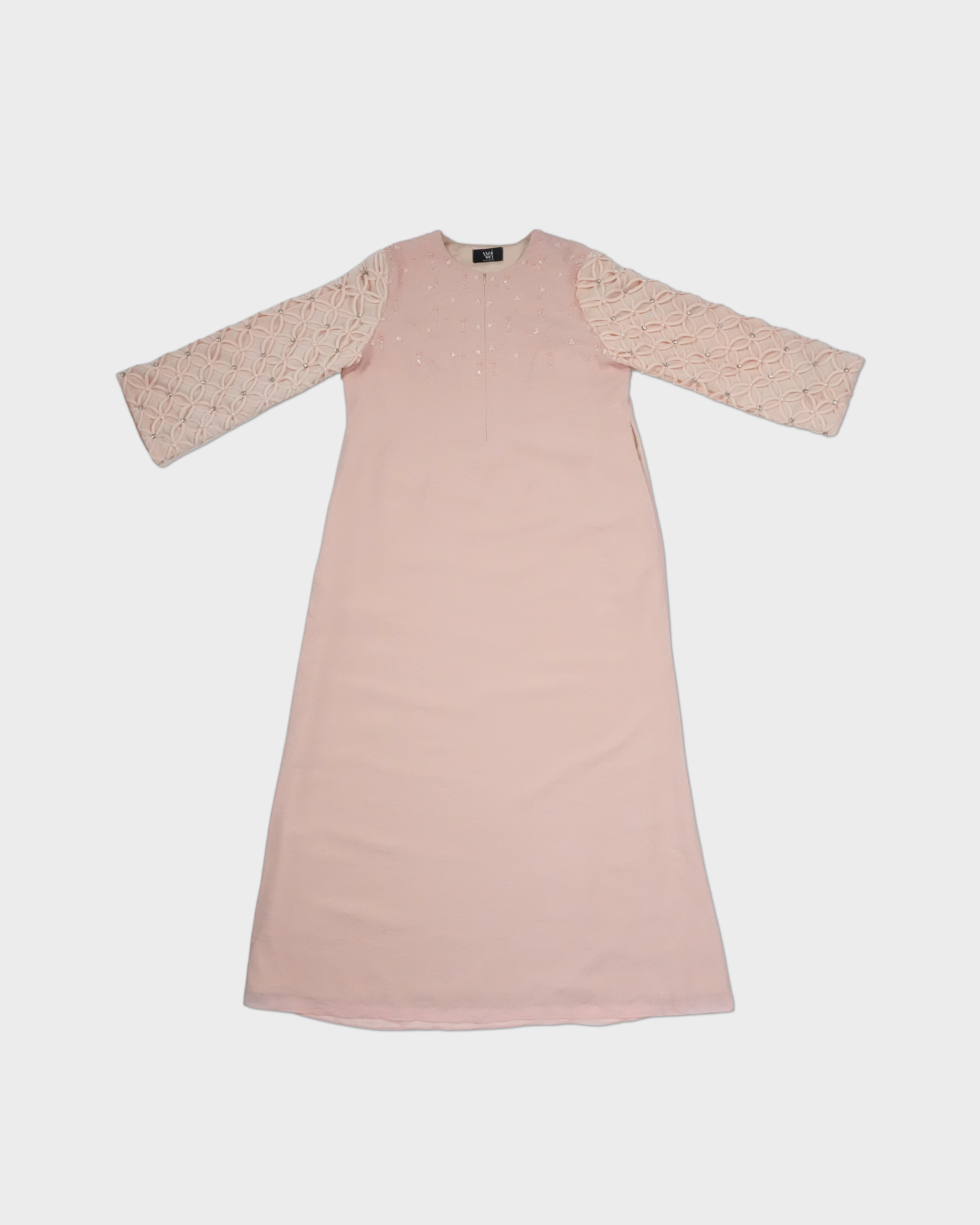 ARYAANA ABAYA - PEACH CORAL