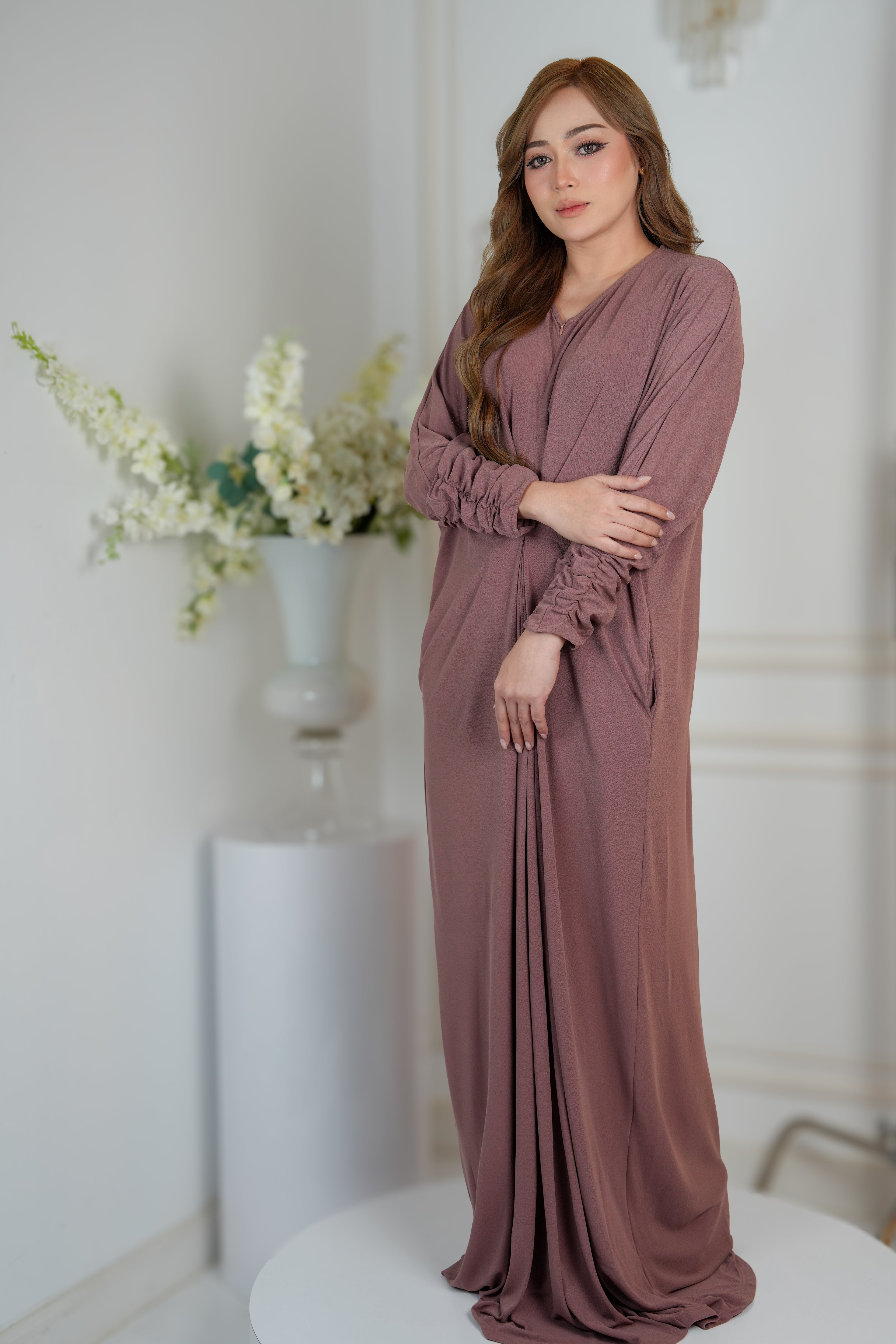CAFTAN SLIM - DEEP SALMON