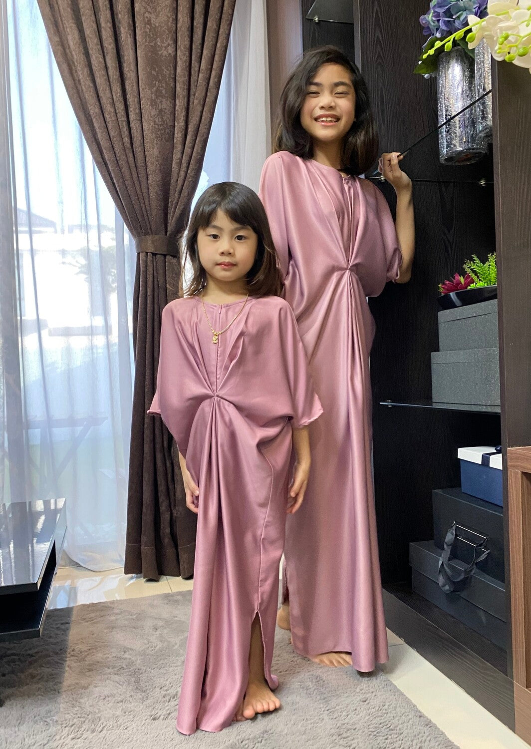 SOFEAS CAFTAN KIDS - PINK BLUSH