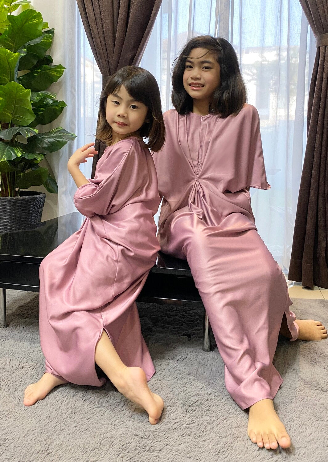 SOFEAS CAFTAN KIDS - PINK BLUSH