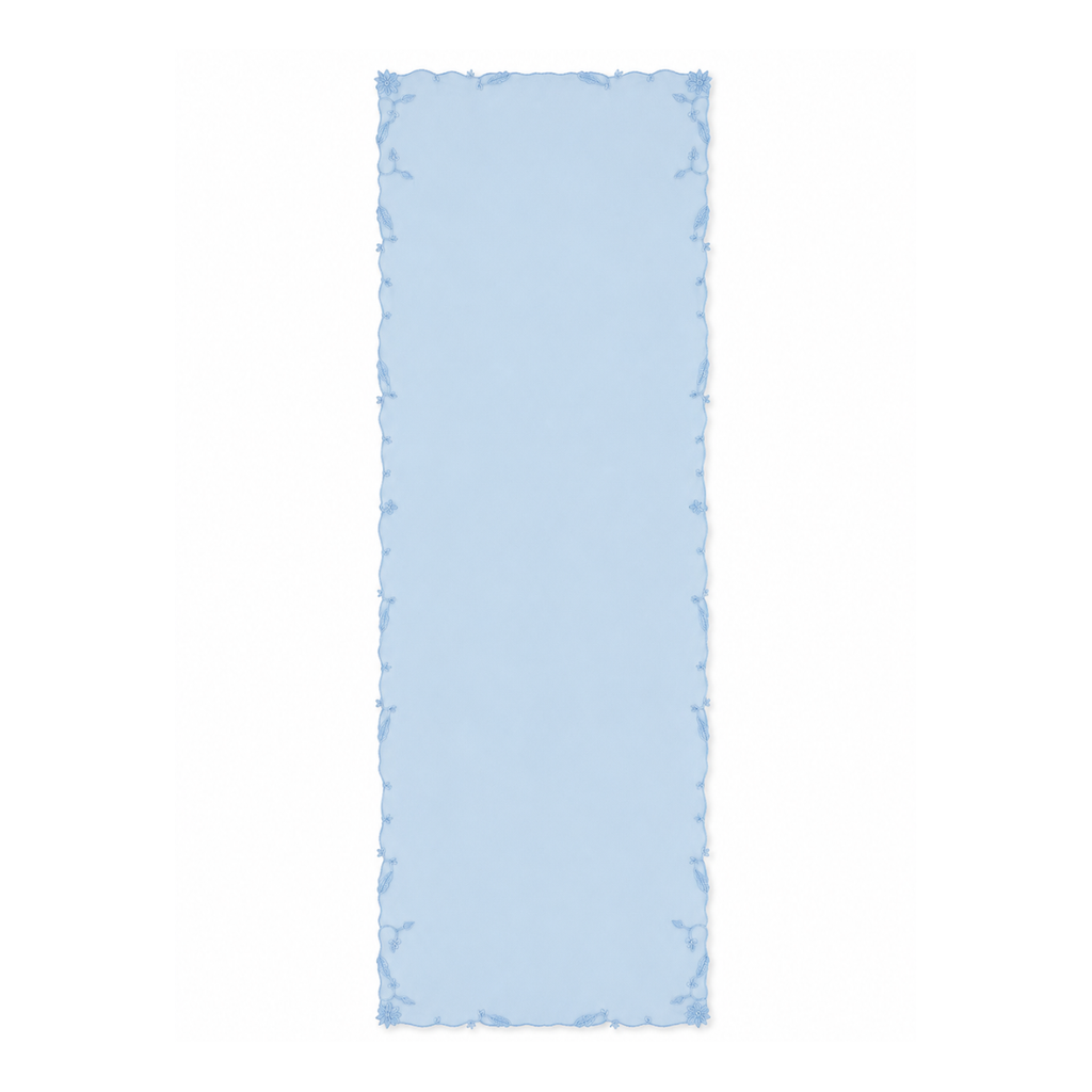 AMARA SHAWL - CORNFLOWER BLUE