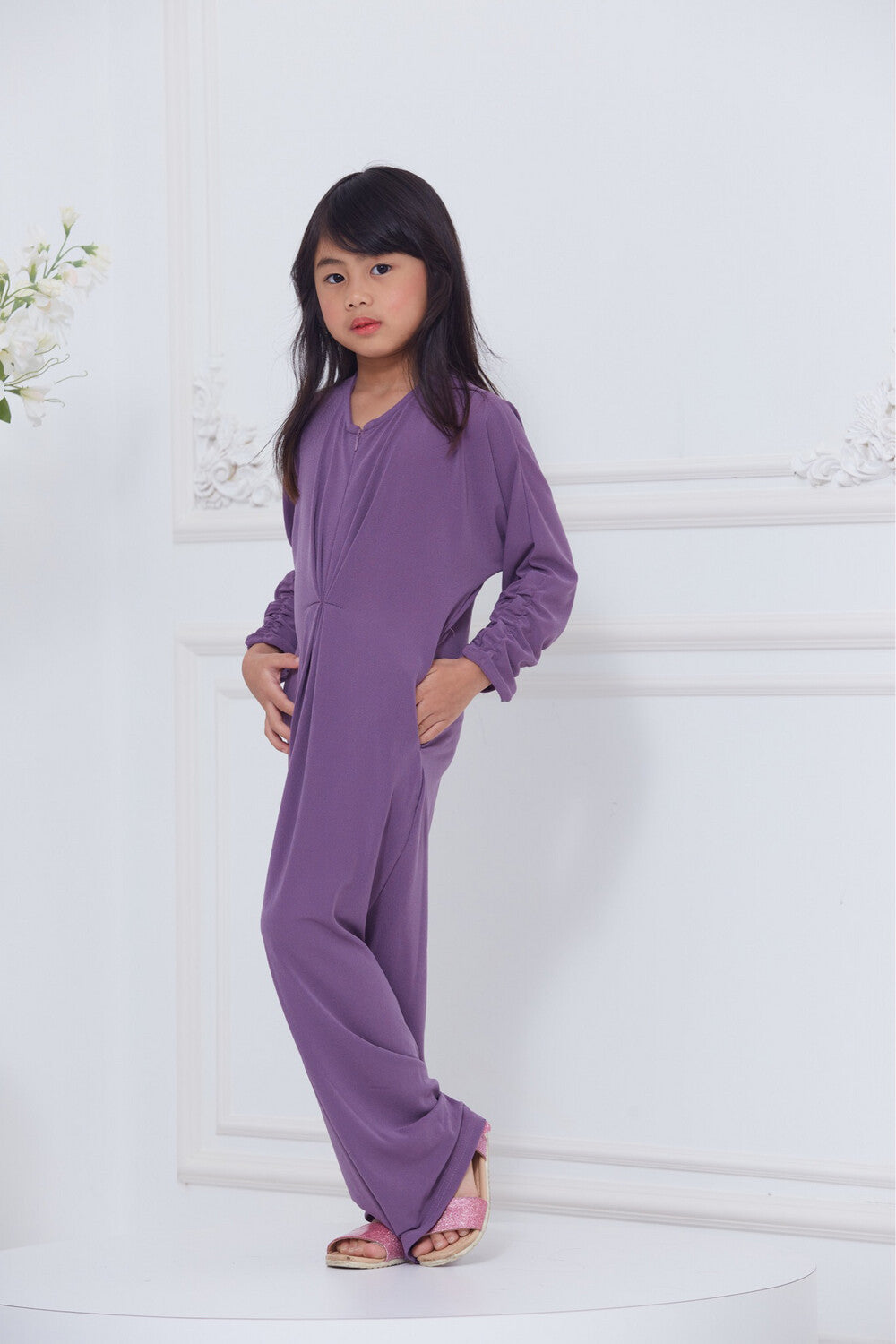 CAFTAN SLIM KIDS - AMETHYST PURPLE