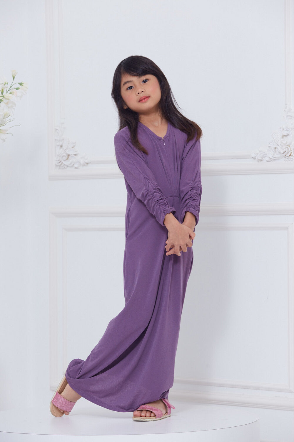 CAFTAN SLIM KIDS - AMETHYST PURPLE