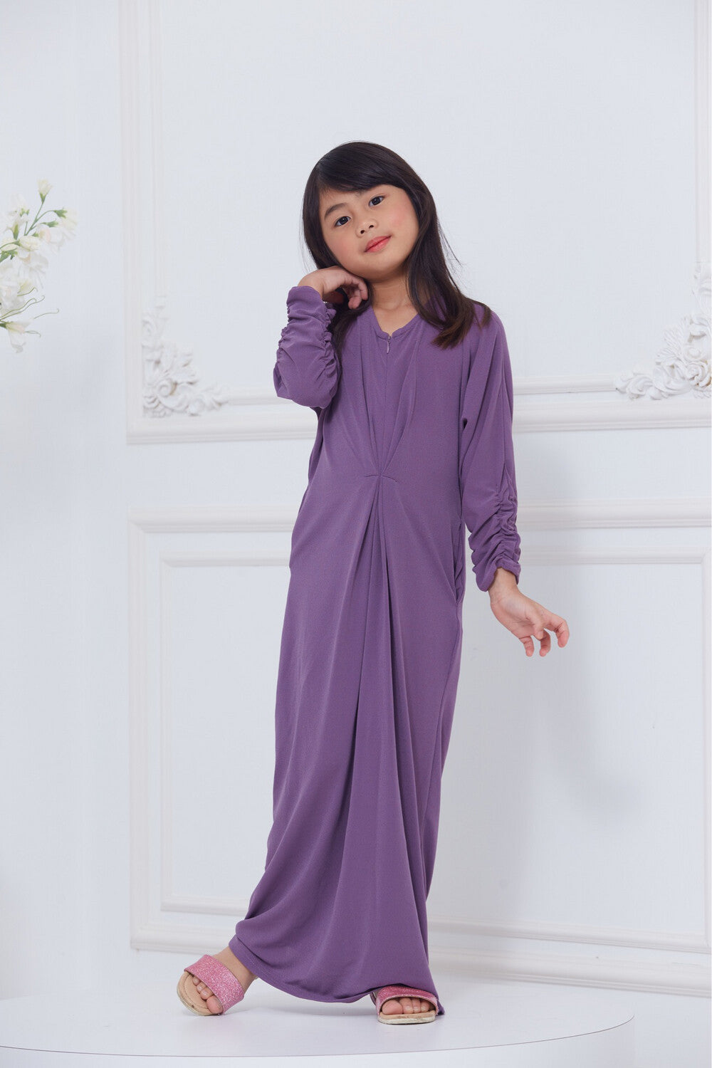 CAFTAN SLIM KIDS - AMETHYST PURPLE