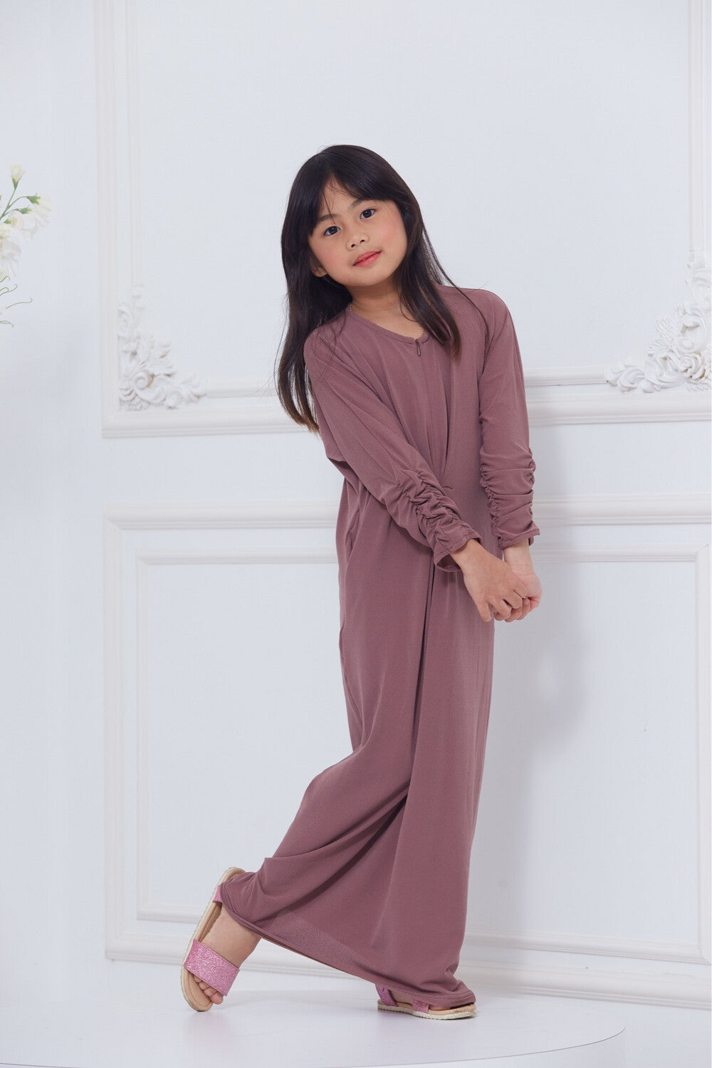 CAFTAN SLIM KIDS - LIGHT BROWN
