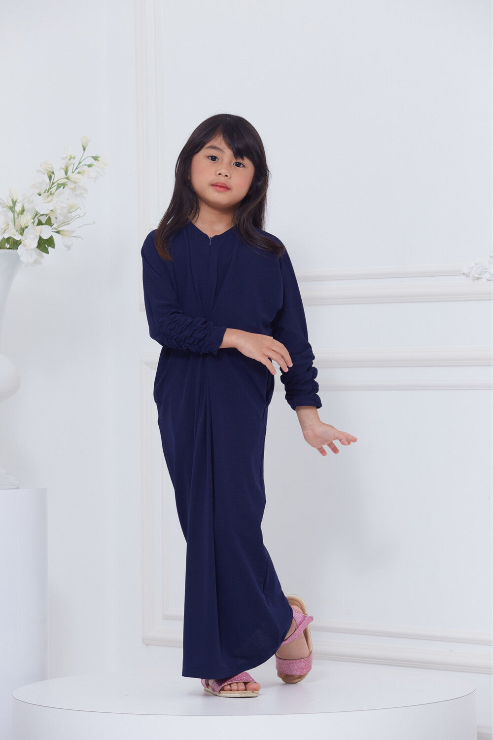 CAFTAN SLIM KIDS - NAVY BLUE