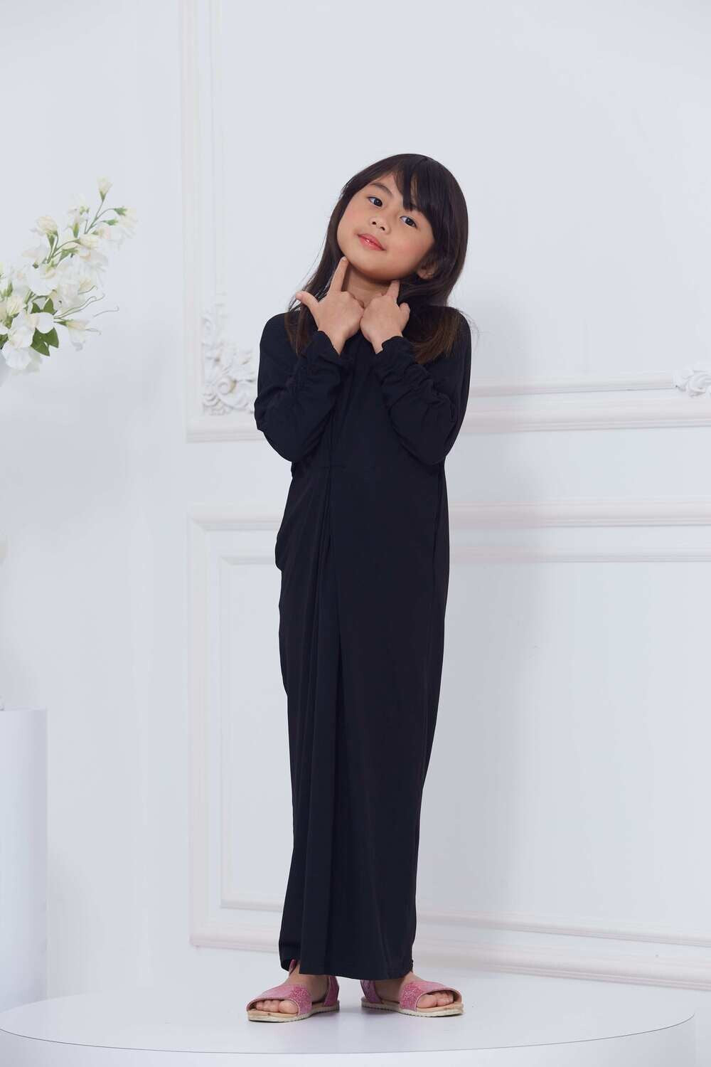 CAFTAN SLIM KIDS - BLACK