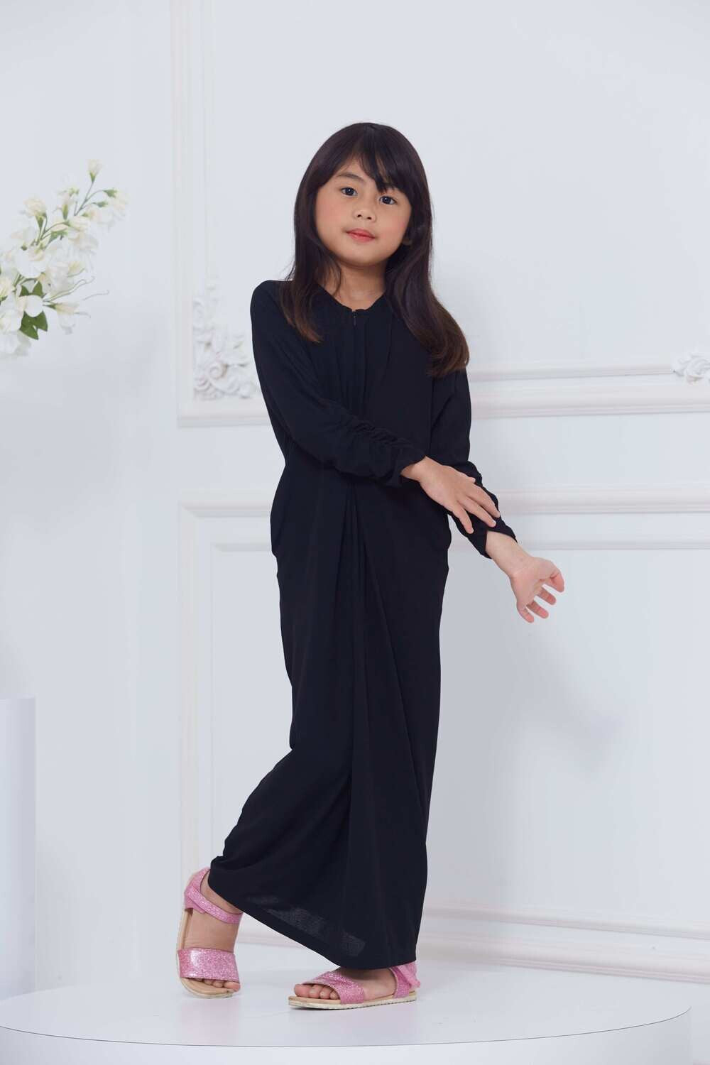 CAFTAN SLIM KIDS - BLACK