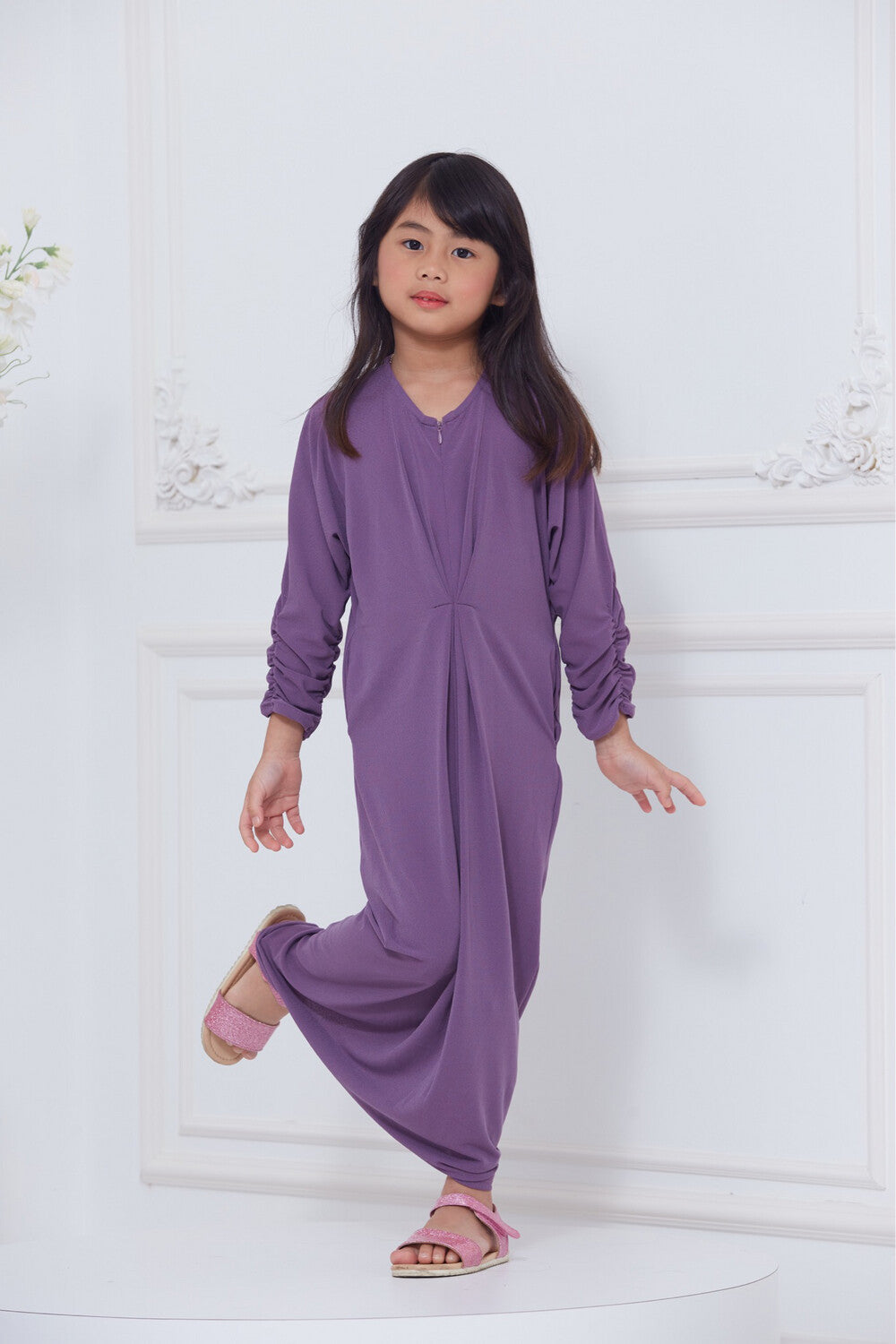 CAFTAN SLIM KIDS - AMETHYST PURPLE