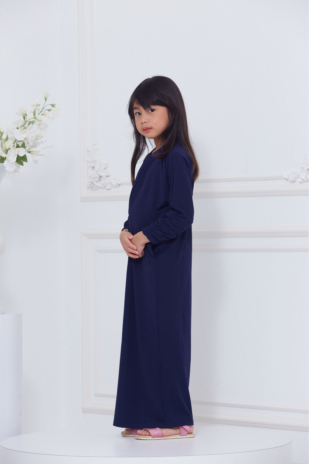 CAFTAN SLIM KIDS - NAVY BLUE
