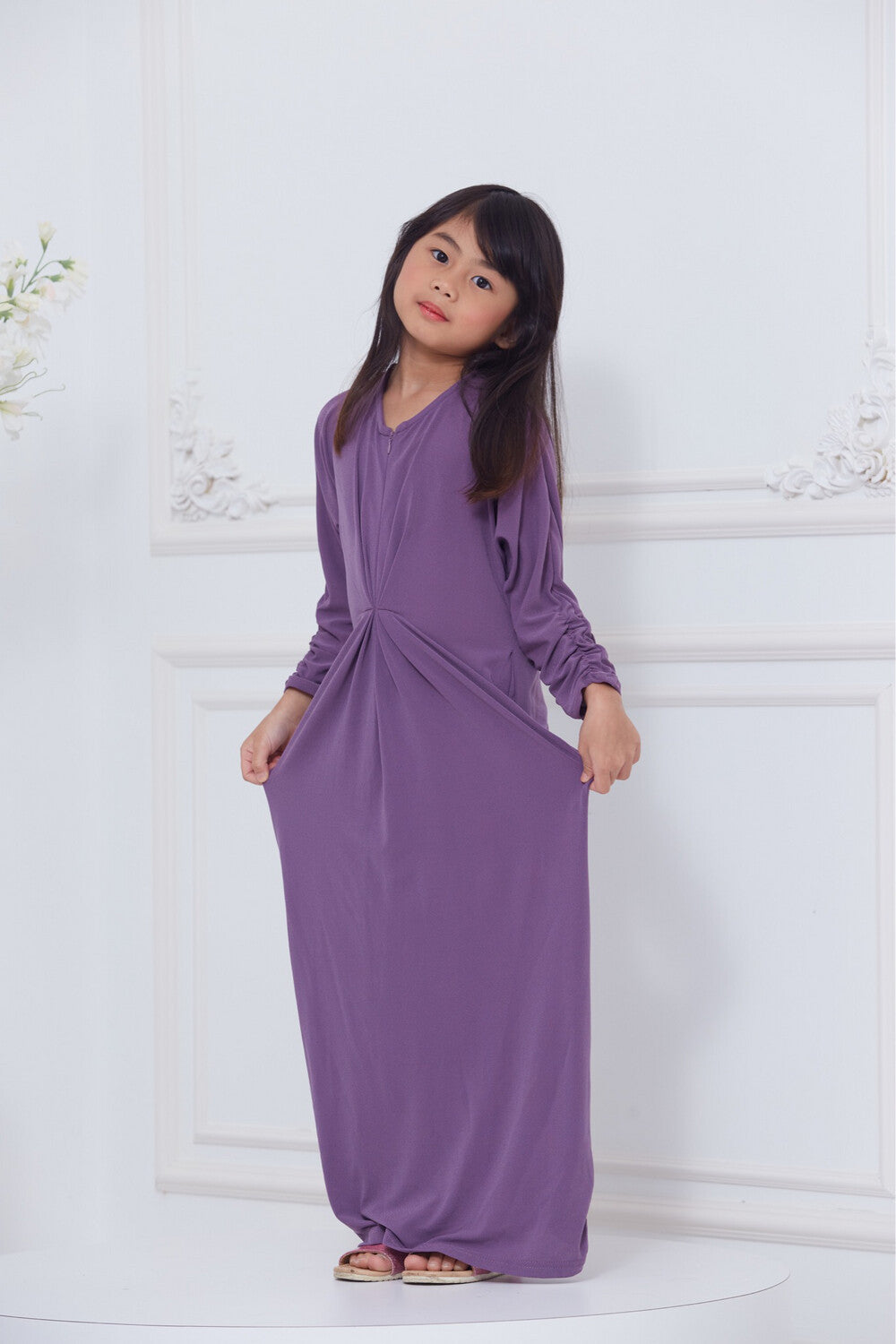 CAFTAN SLIM KIDS - AMETHYST PURPLE