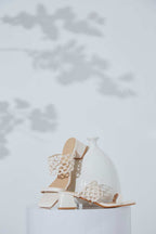 WOVEN SANDALS - WHITE