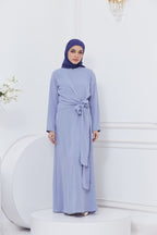 DRAPE DRESS - CORN FLOWER
