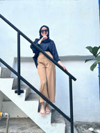 HIGH WAIST PANTS - NUDE