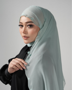 AMARA SHAWL - MINT GREEN