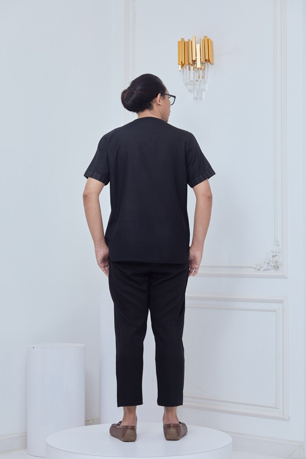 KURTA - MENS BLACK