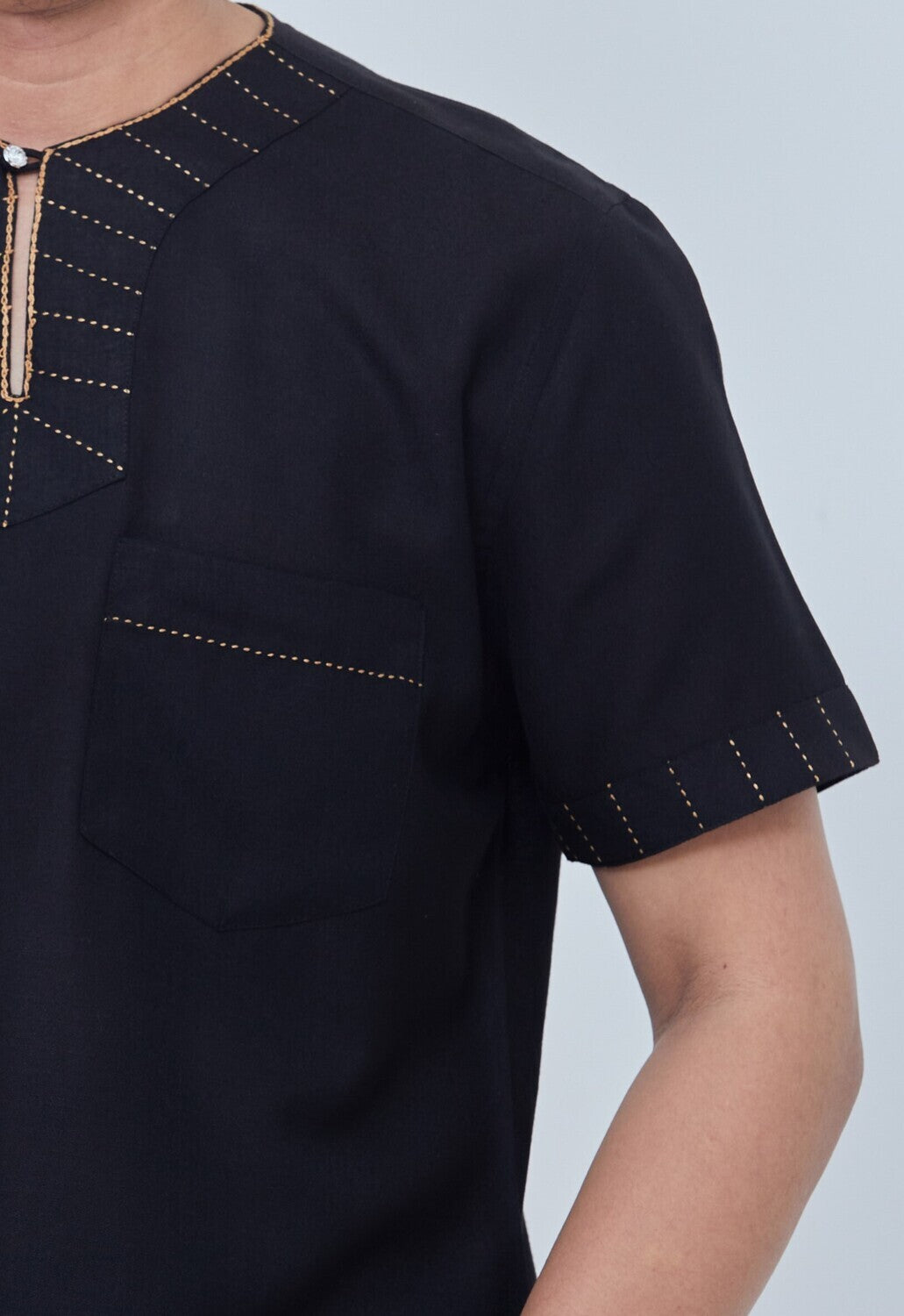 KURTA - MENS BLACK