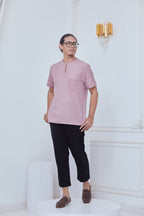 KURTA - MENS MAUVE PINK