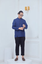 KURTA (CEKAK MUSANG) - MENS MIDNIGHT BLUE