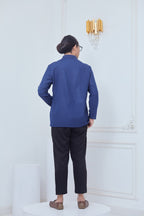 KURTA (CEKAK MUSANG) - MENS MIDNIGHT BLUE