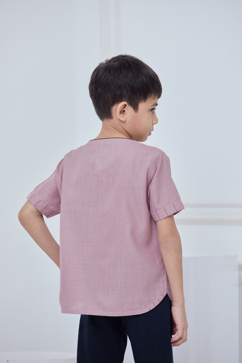 KURTA - KIDS MAUVE PINK