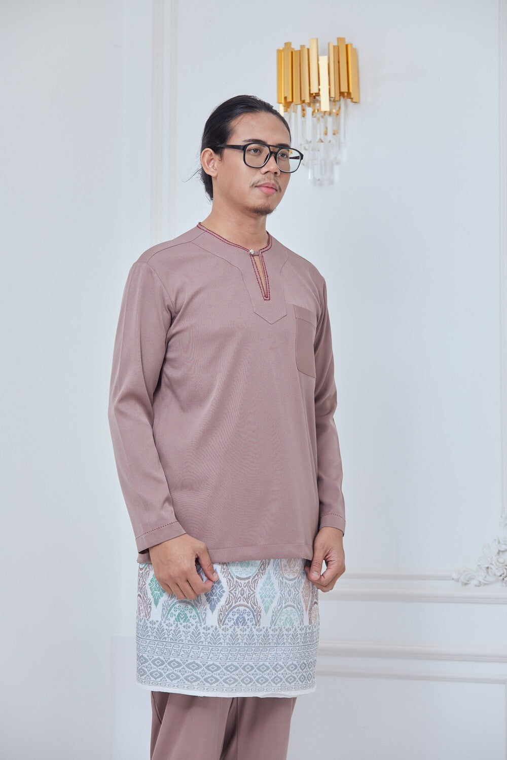 TELUK BELANGA - MENS MAUVE PINK