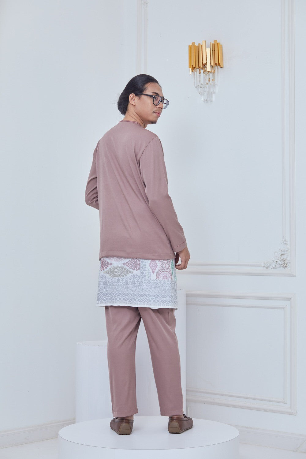 TELUK BELANGA - MENS MAUVE PINK