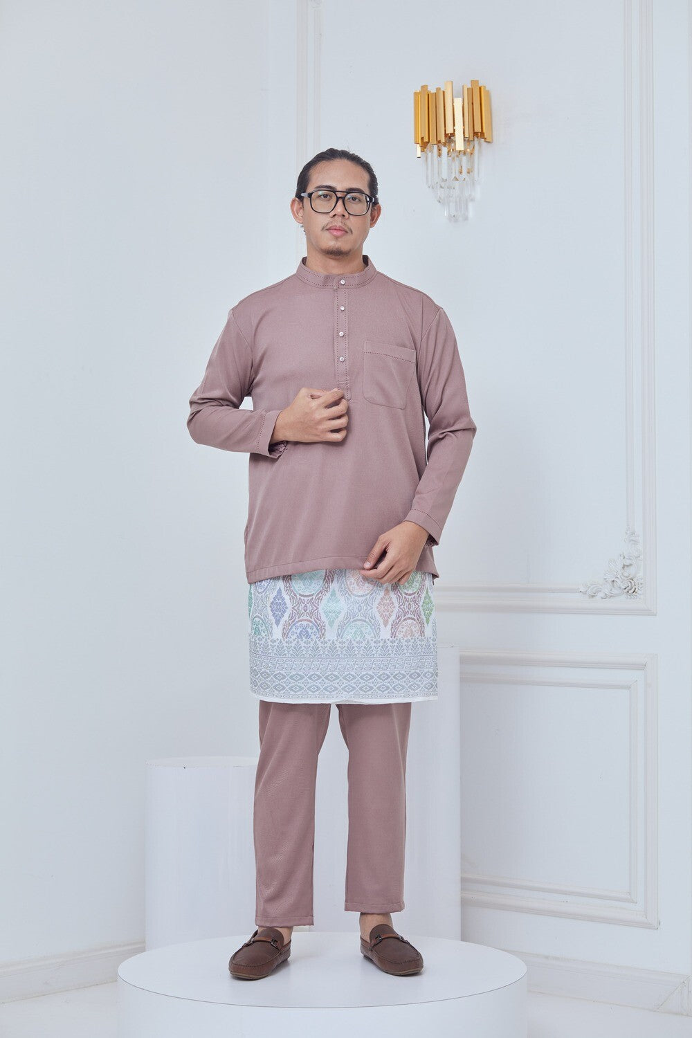 CEKAK MUSANG - MENS MAUVE PINK
