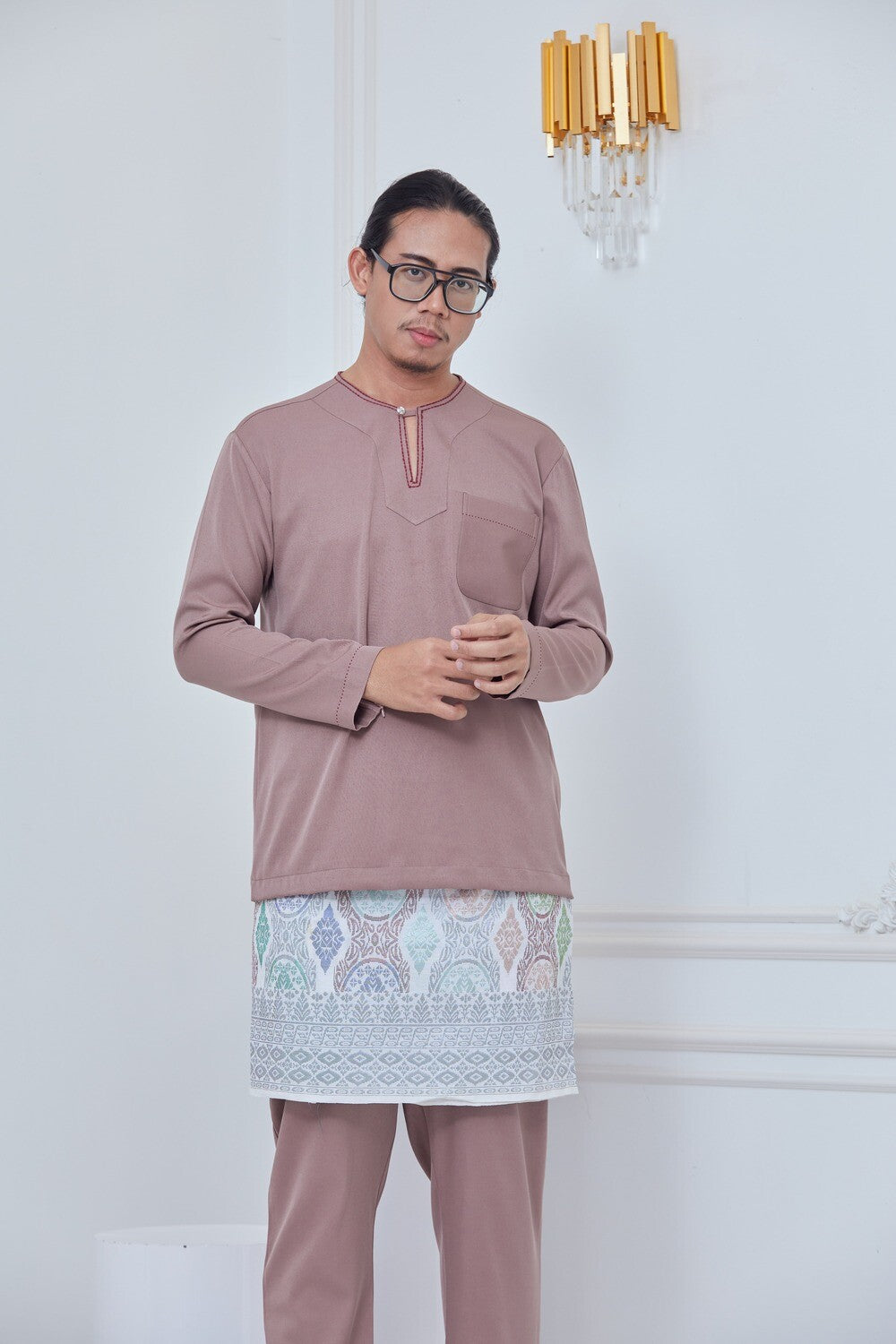 TELUK BELANGA - MENS MAUVE PINK