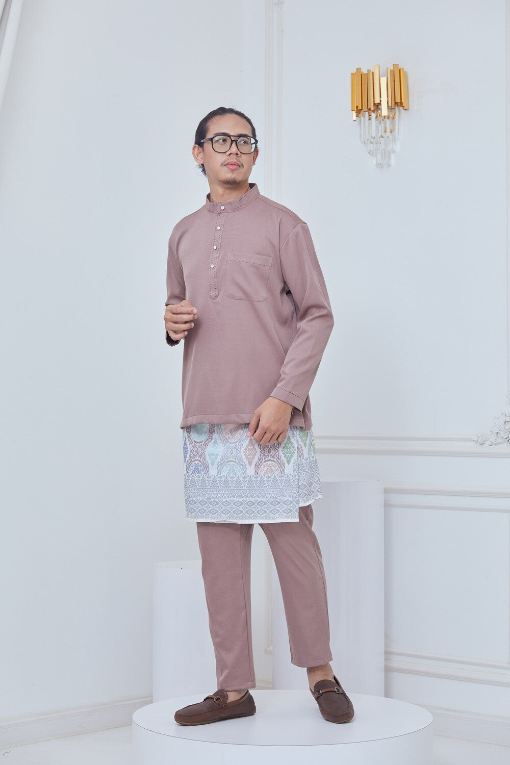 CEKAK MUSANG - MENS MAUVE PINK