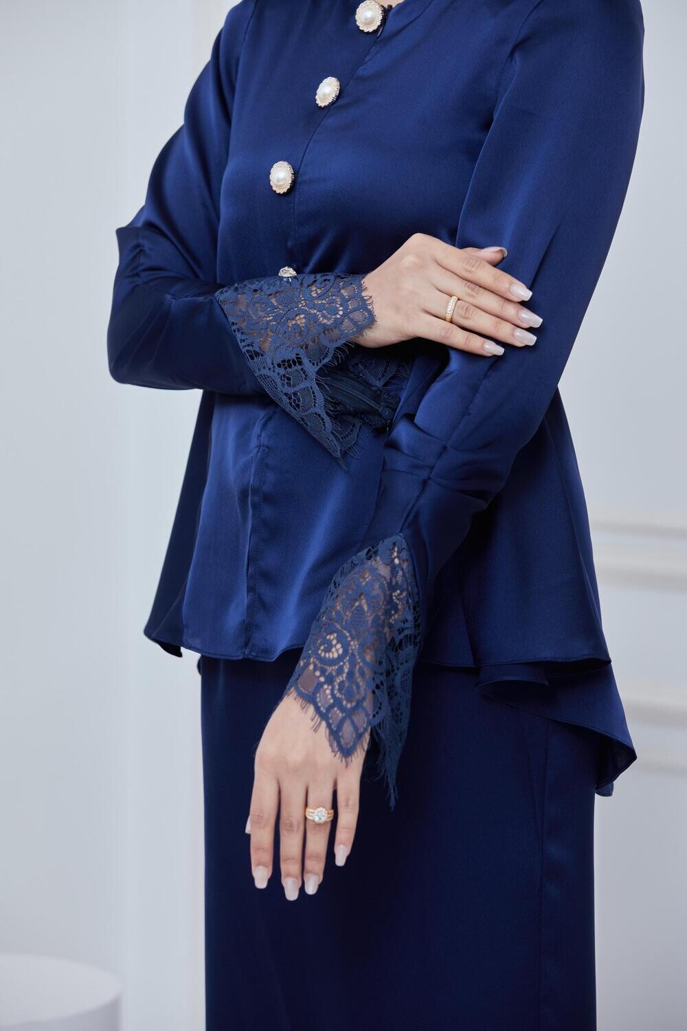 IESYA  KURUNG- DARK BLUE
