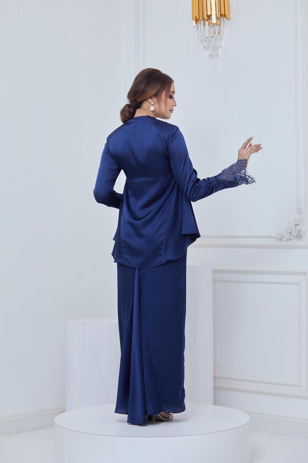 IESYA  KURUNG- DARK BLUE
