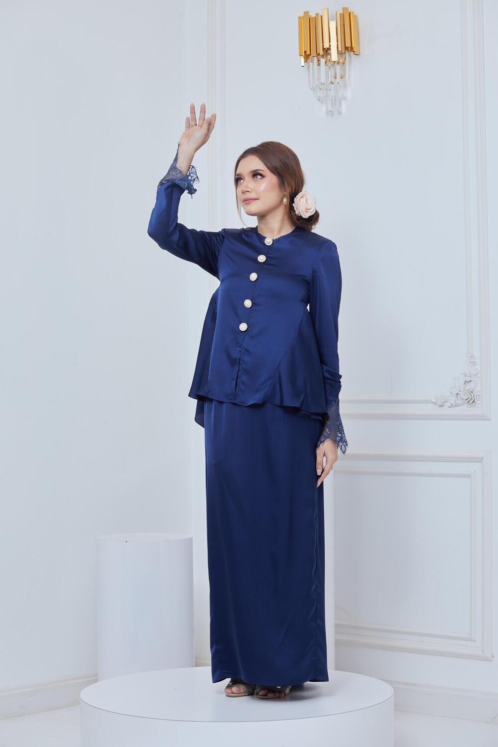 IESYA  KURUNG- DARK BLUE