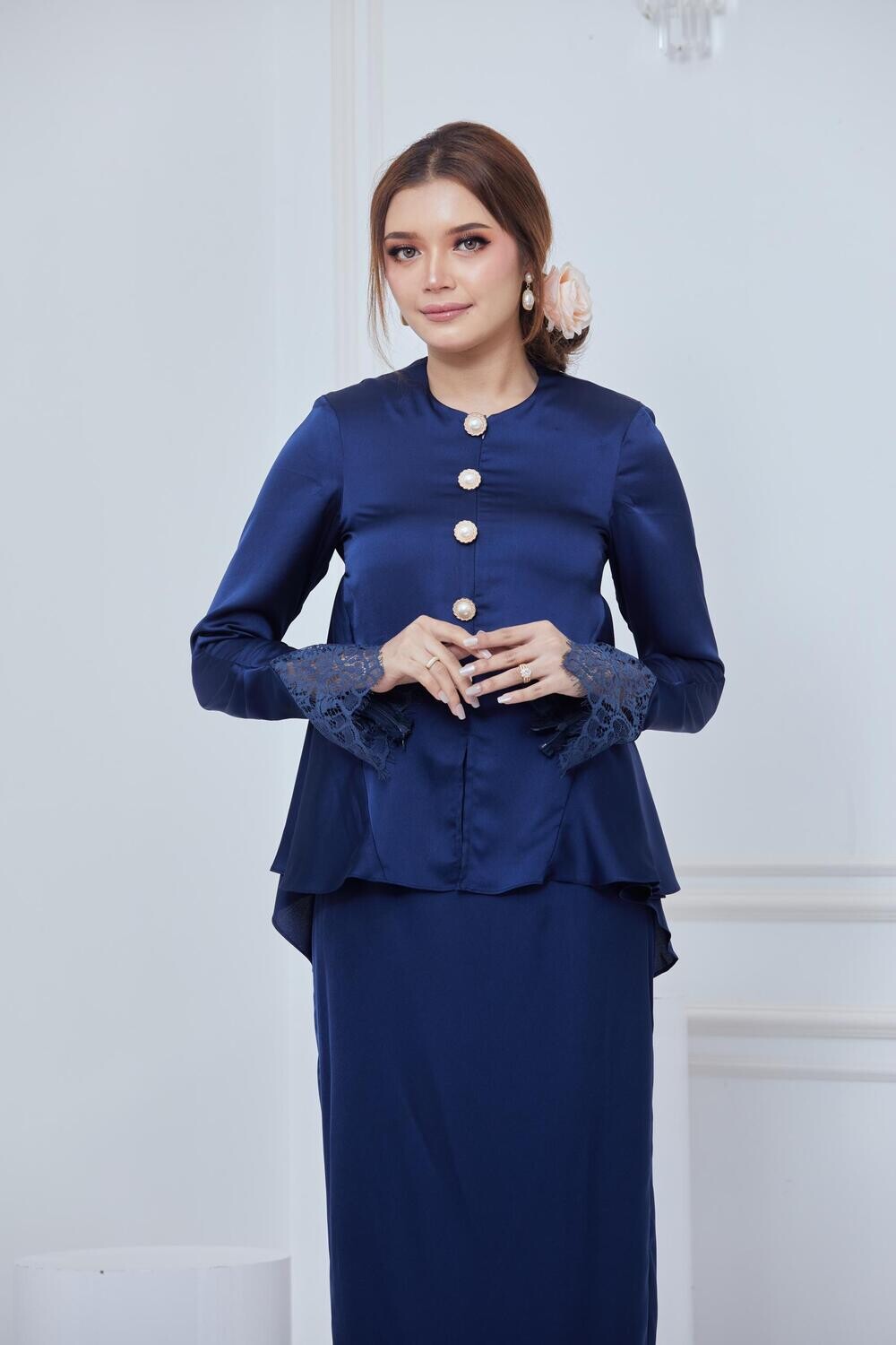 IESYA  KURUNG- DARK BLUE