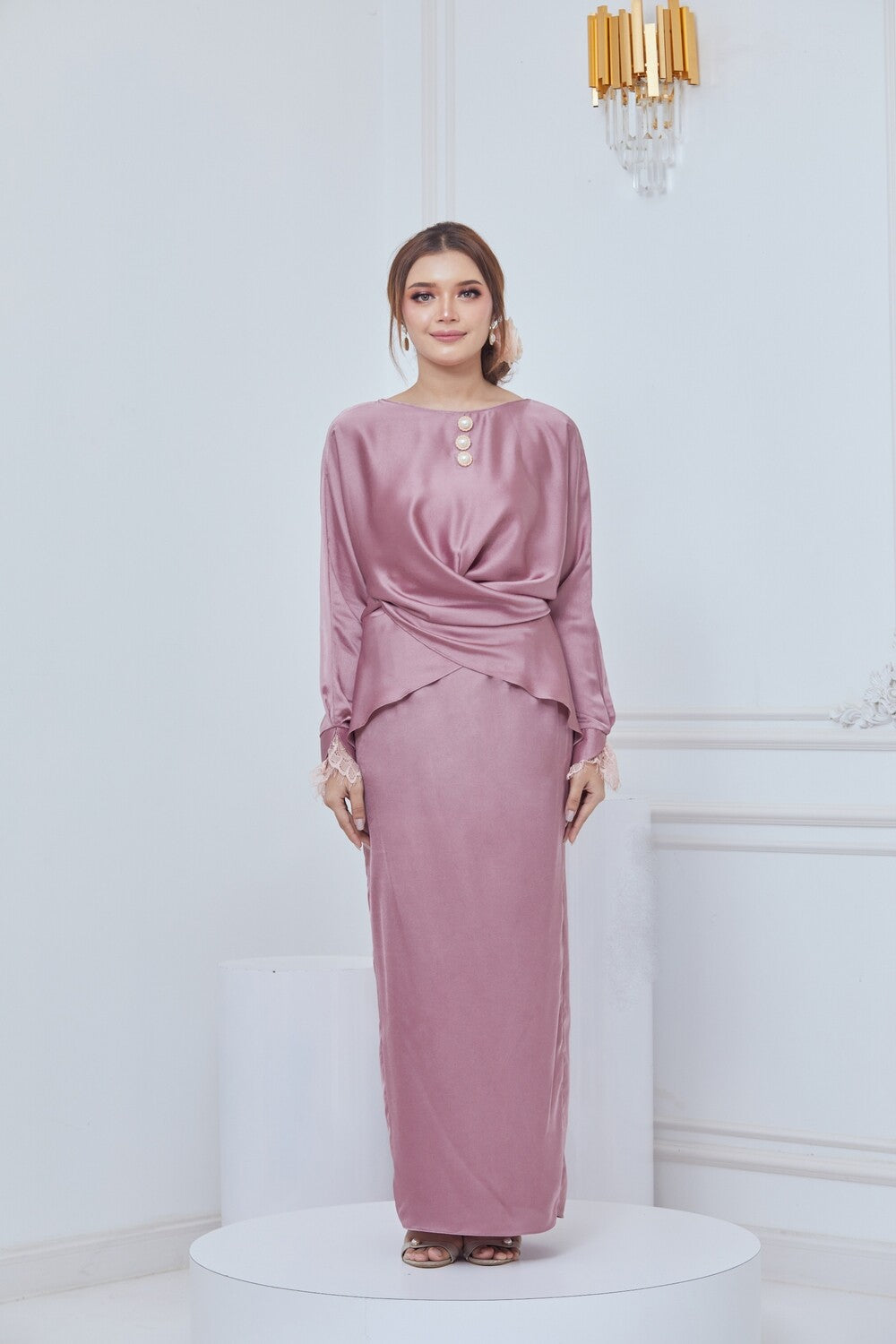 ERINA  KURUNG- MAUVE PINK