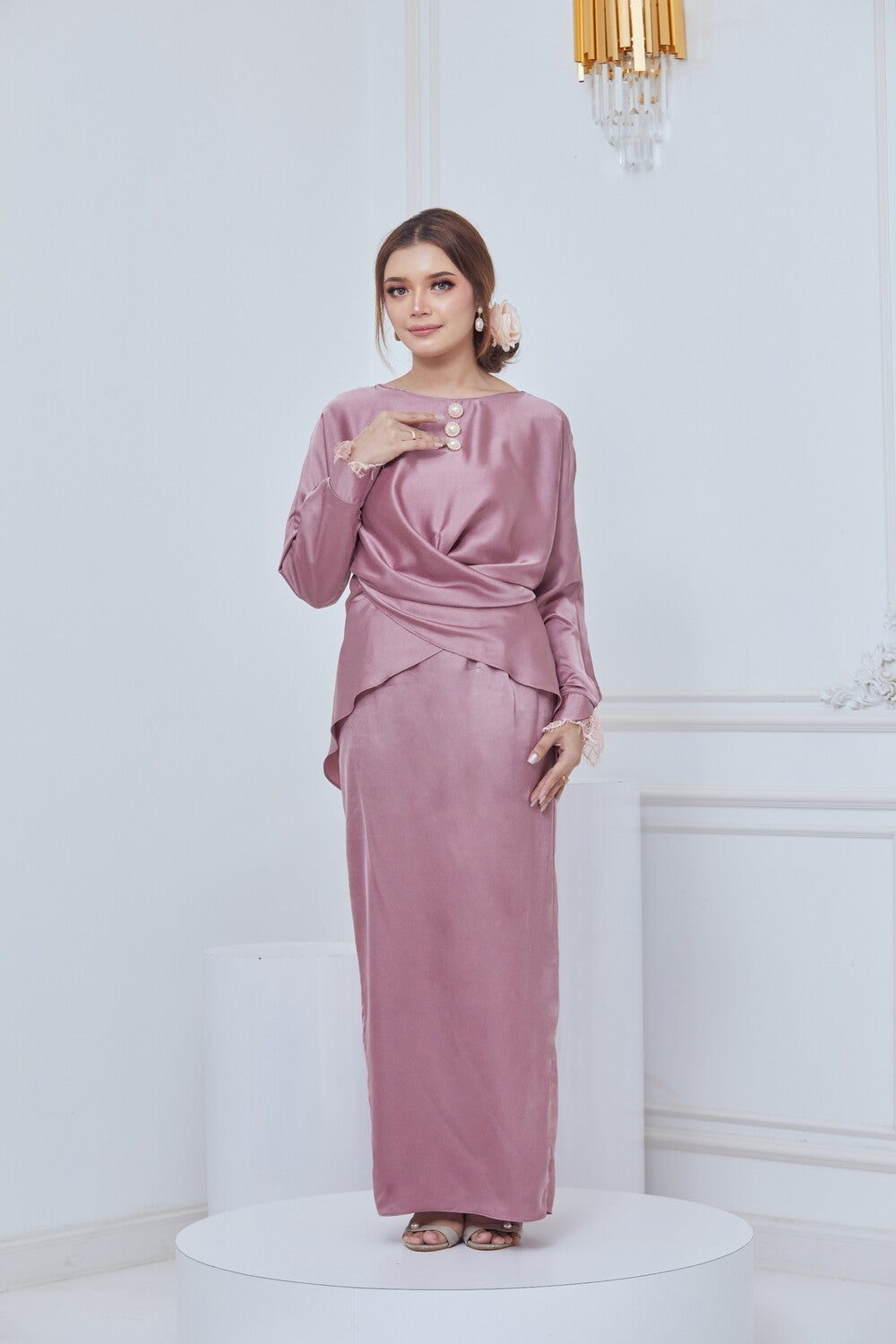 ERINA  KURUNG- MAUVE PINK