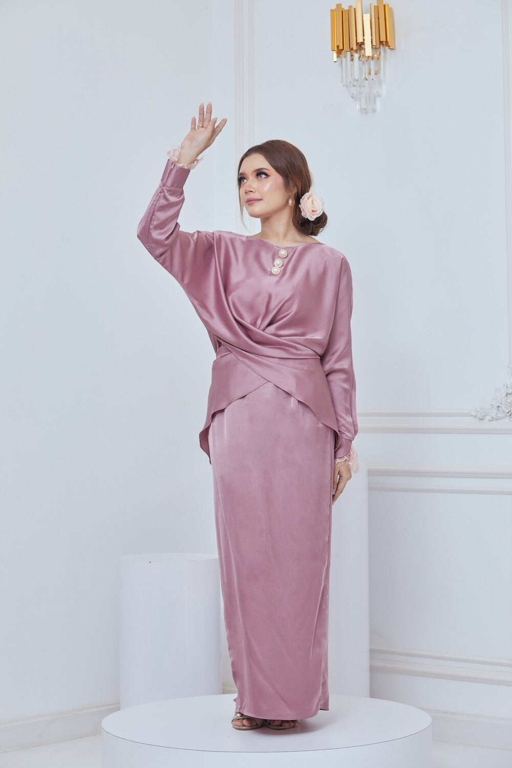 ERINA  KURUNG- MAUVE PINK