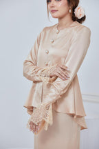 IESYA  KURUNG- NUDE CREAM