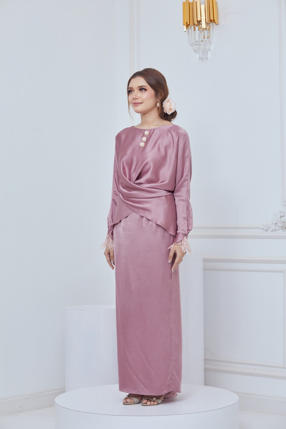 ERINA  KURUNG- MAUVE PINK