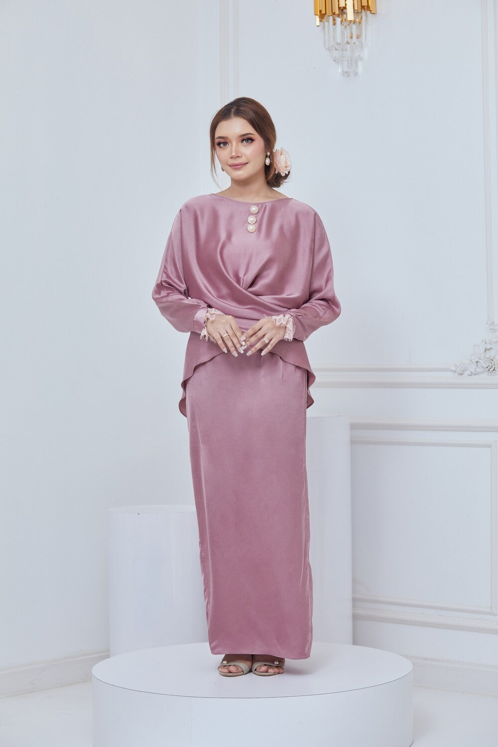 ERINA  KURUNG- MAUVE PINK