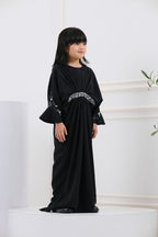QAYRA CAFTAN KIDS -  BLACK