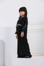 QAYRA CAFTAN KIDS -  BLACK